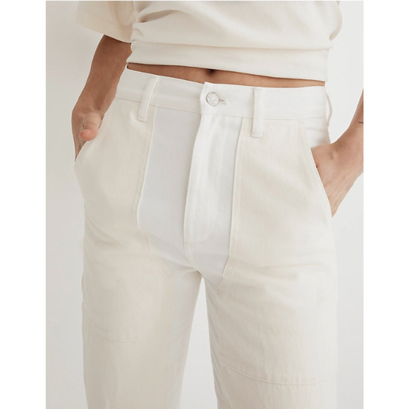 Madewell The '90s Straight Jean: Two-Tone Workwear Edition Size 26 - Picture 3 of 10